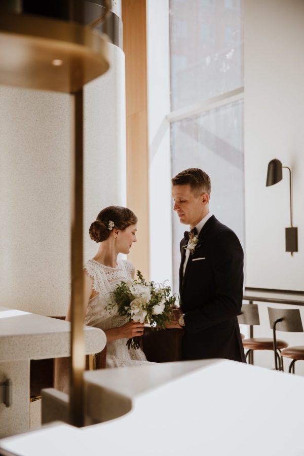Katrine + Matt - Crew Café Wedding
